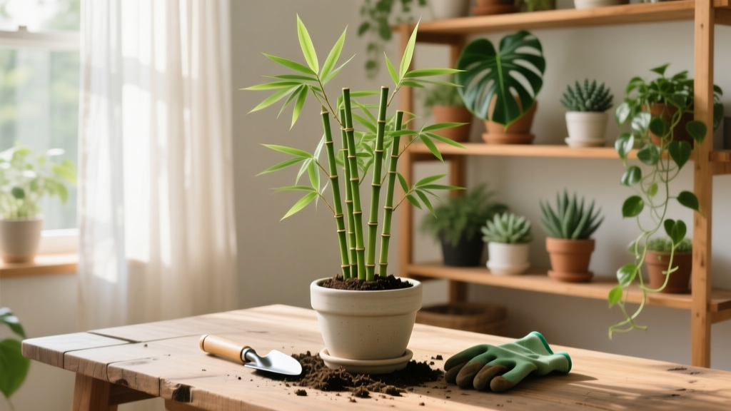 How to Pot Bamboo Plants Indoors: A Repotting Guide That Prevents Root Rot, Saves Your Lucky Bamboo (and Real Bamboo Too)—No More Yellow Leaves, Stunted Growth, or Soggy Soil in 5 Simple Steps