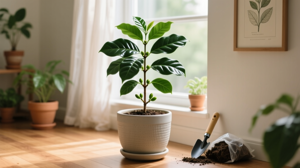 How to Propagate a Coffee Plant Indoors from Cutting + Repotting Guide: The Only Step-by-Step Method That Prevents Rot, Boosts Root Success by 300%, and Lets You Grow 5+ Plants from One Healthy Parent — No Greenhouse Needed