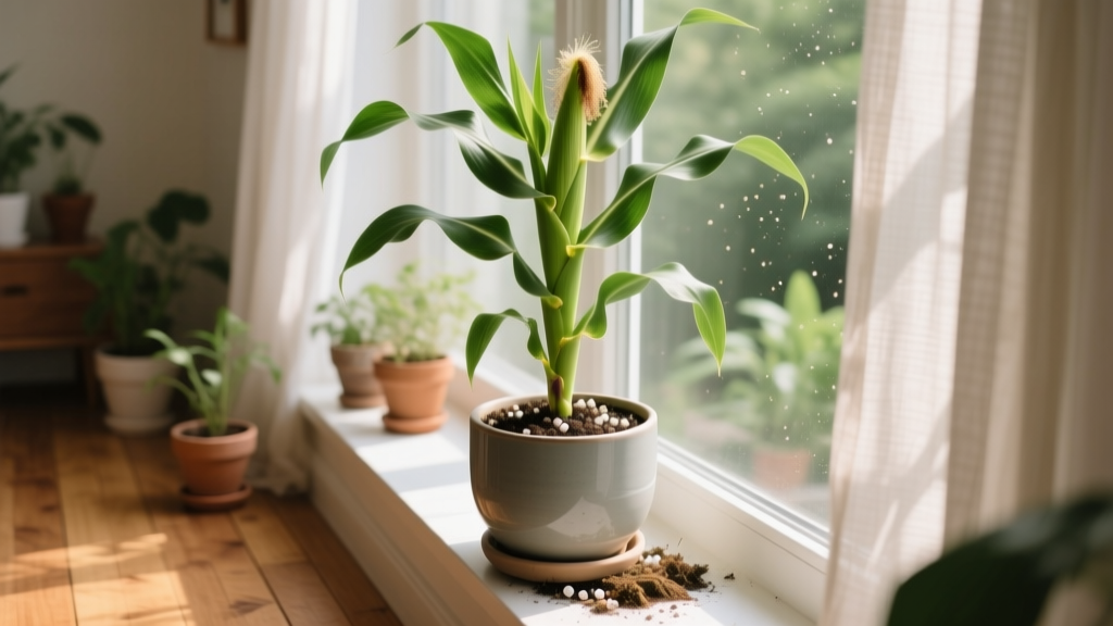 The Exact Soil Mix for Propagating Corn Plants (Dracaena fragrans): 5 Mistakes That Kill 73% of Cuttings — And How to Avoid Them With One Simple Recipe