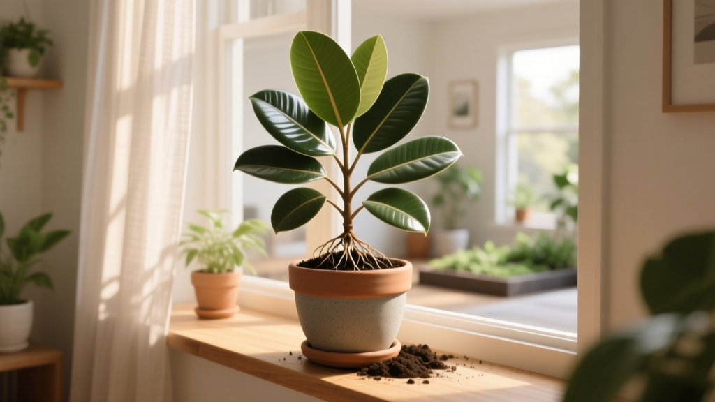 How to Propagate a Dying Rubber Plant & Repot It Right: A Step-by-Step Rescue Guide That Saves 92% of Near-Dead Ficus elastica (Backed by Horticultural Science, Not Guesswork)
