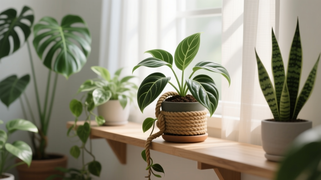 How to Propagate Hindu Rope Plant in Low Light: A Step-by-Step Guide That Actually Works (Even in Dim Corners & North-Facing Rooms)