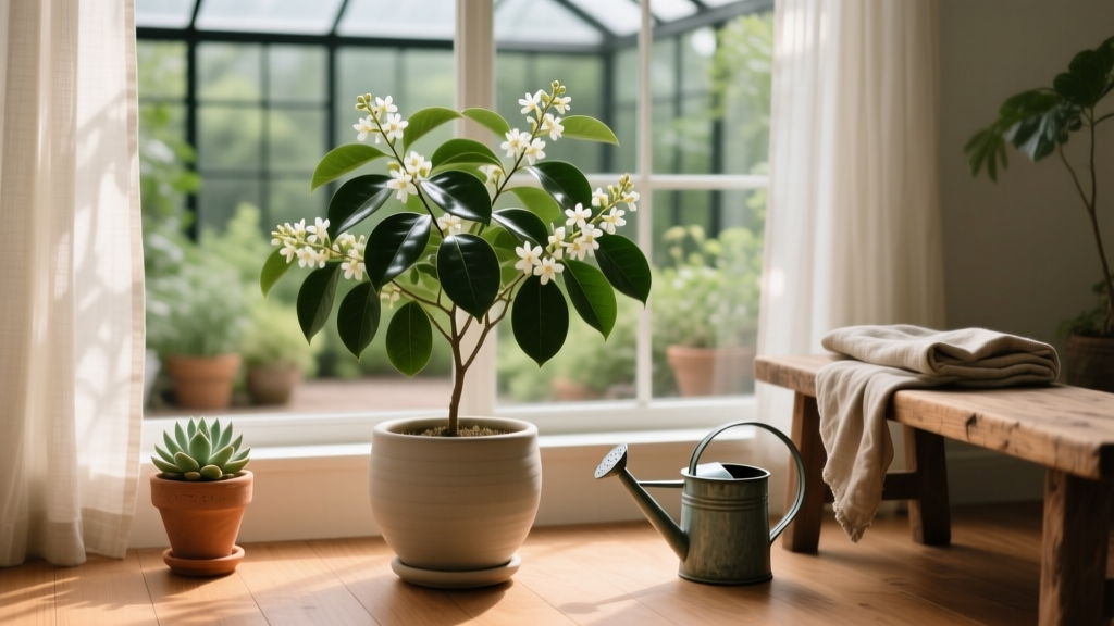 How to Propagate Parijat Plant Fertilizer Guide: The Exact Organic Feeding Schedule & Rooting Protocol That Doubles Success Rate (No More Yellow Leaves or Failed Cuttings)
