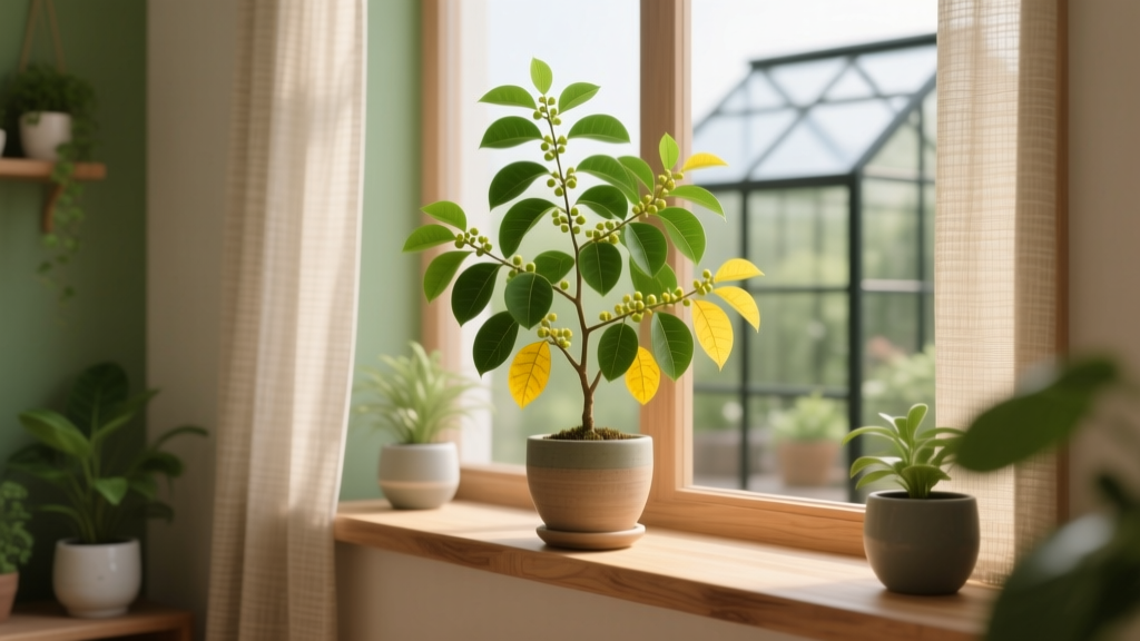 How to Propagate Parijat Plant with Yellow Leaves: A Step-by-Step Rescue Guide That Fixes Chlorosis *Before* You Take Cuttings — Because Healthy Roots Start With Green Leaves