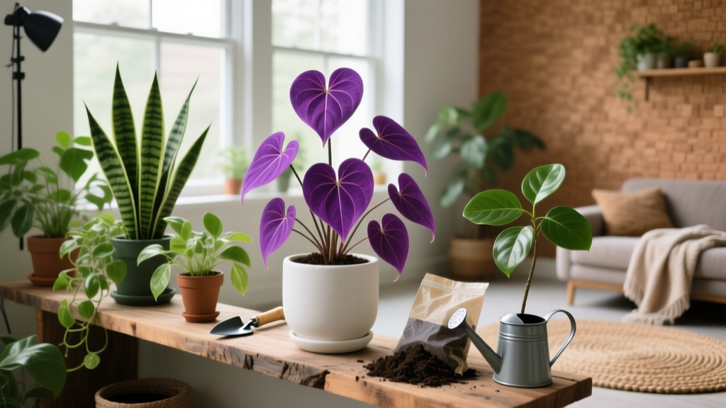 Stop Killing Your Purple Heart! The Only Propagation + Repotting Guide You’ll Ever Need — 5 Mistakes That Cause Root Rot, Leggy Growth & Sudden Collapse (Plus Exact Timing, Soil Mix Ratios & Aftercare Checklist)