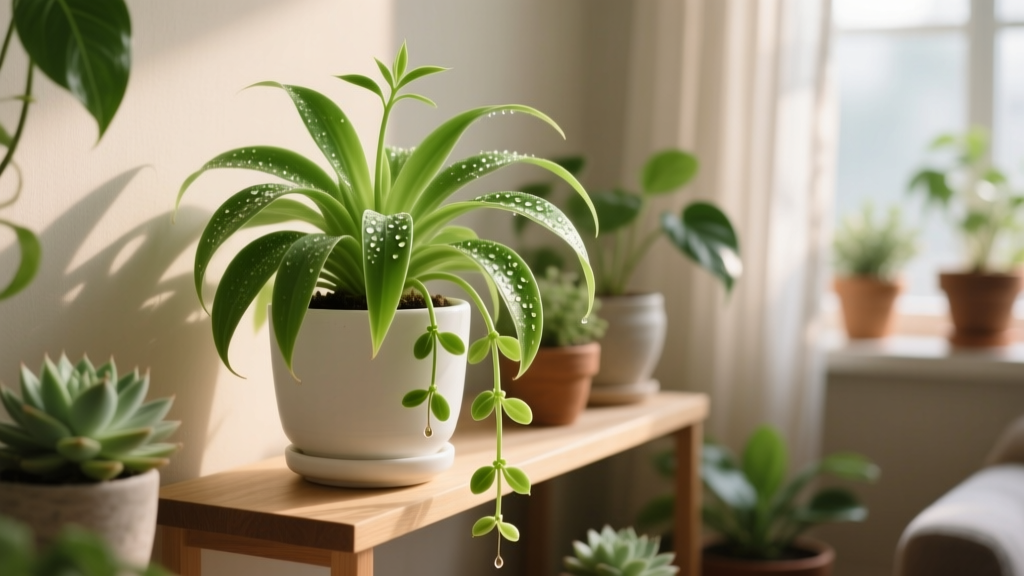 Why Your Spider Plant Cuttings Are Dropping Leaves (and Exactly How to Fix Propagation Stress Before It’s Too Late)