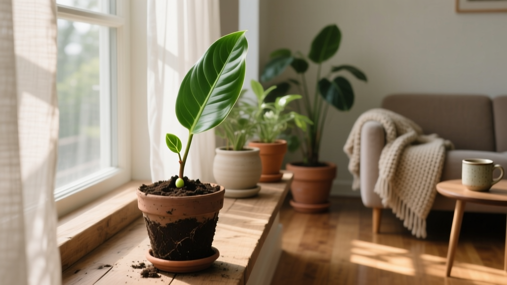 You Can’t Propagate ZZ Plants from Seeds — Here’s What Actually Works (Leaf, Stem & Rhizome Methods Explained Step-by-Step with Success Rates, Timeline & Common Mistakes to Avoid)