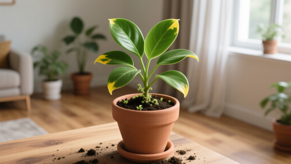How to Remove Mold from Indoor Plant Soil with Yellow Leaves: A Step-by-Step Rescue Plan That Saves Your Plants (Not Just the Soil) — No Repotting Required in 70% of Cases