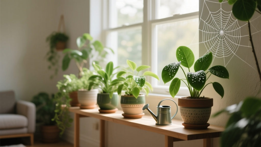 How to Rid Indoor Plants of Spiders and Webs Without Overwatering: A Science-Backed Watering Schedule That Deters Web-Building Arachnids While Keeping Roots Healthy (No Pesticides Needed)