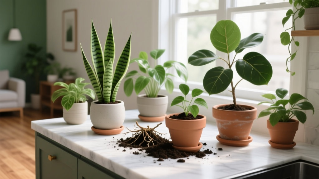How to Split Indoor Plants Repotting Guide: The 7-Step Stress-Free Method That Saves Leggy, Root-Bound Plants (No More Shock, No More Guesswork)