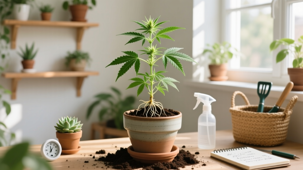 How to Start a Marijuana Plant from Seeds Indoors Repotting Guide: The 7-Step No-Fail System That Prevents Transplant Shock, Saves 83% of Seedlings, and Builds Root Strength From Day One (Backed by UC Davis Horticulture Trials)