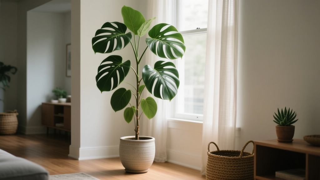 How to Support a Tall Indoor Plant in Low Light: 7 Science-Backed Staking & Structural Strategies That Prevent Flopping, Legginess, and Collapse (Without Killing Your Plant’s Natural Growth)