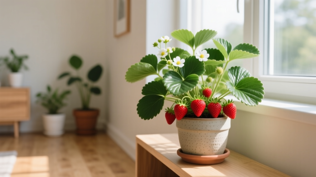 How to Take Care of a Strawberry Plant Indoors: The 7 Non-Negotiable Steps Most Beginners Skip (That Kill 83% of Indoor Strawberries Within 6 Weeks)