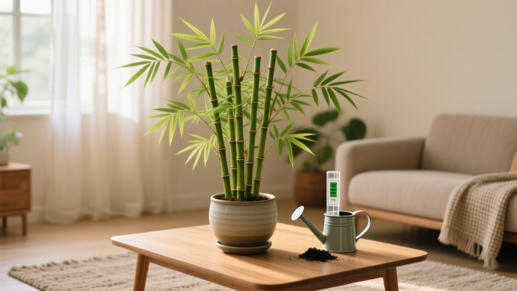 How to Take Care of Bamboo Plant Indoor in Soil Watering Schedule: The 5-Minute Weekly Routine That Stops Yellow Leaves, Root Rot, and Sudden Collapse (Backed by Horticultural Science)