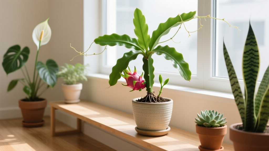 How to Take Care of Dragon Fruit Plant Indoors from Cuttings: The 7-Step No-Fail Guide That Turns Your Kitchen Scraps Into Thriving, Flowering Vines — Even With Low Light & Small Spaces