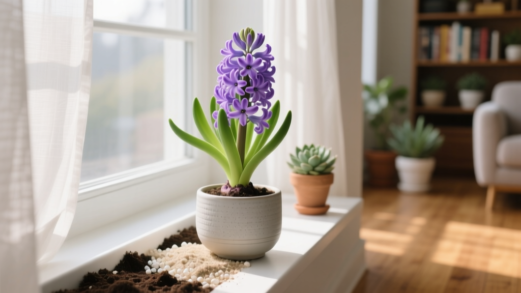 The Hyacinth Soil Mistake 92% of Indoor Gardeners Make (And Exactly How to Fix Your Indoor Hyacinth Soil Mix for Blooms That Last 3+ Weeks)