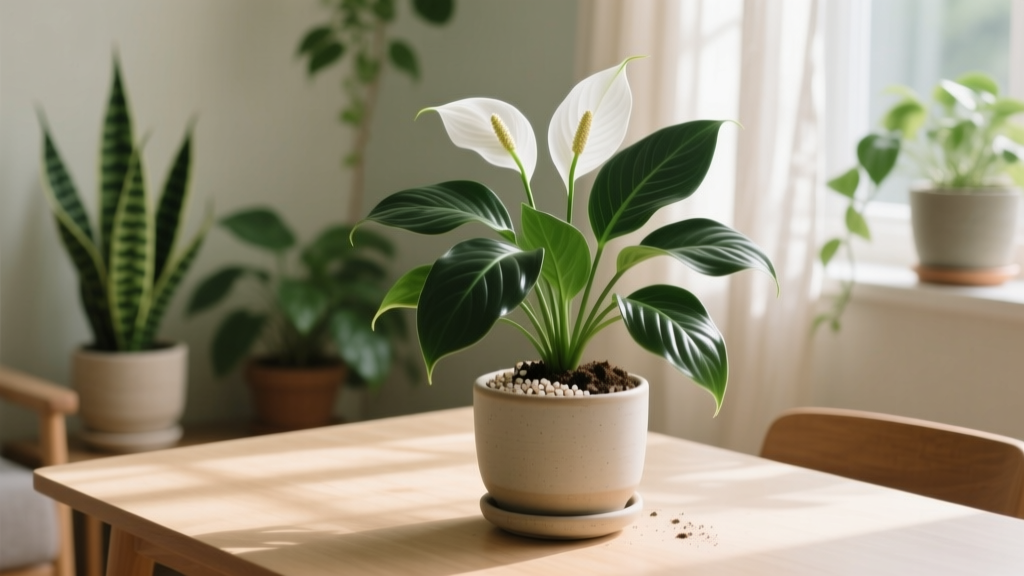 The Peace Lily Soil Mix Mistake 92% of Indoor Gardeners Make (And Exactly How to Fix It for Lush, Non-Rotting Roots)