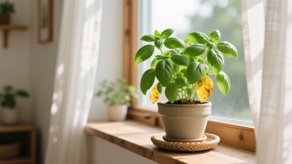 How to Treat Indoor Basil Plant With Yellow Leaves: 7 Science-Backed Fixes That Restore Vibrant Green in Under 10 Days (No More Guesswork or Throwing Away Healthy Plants)