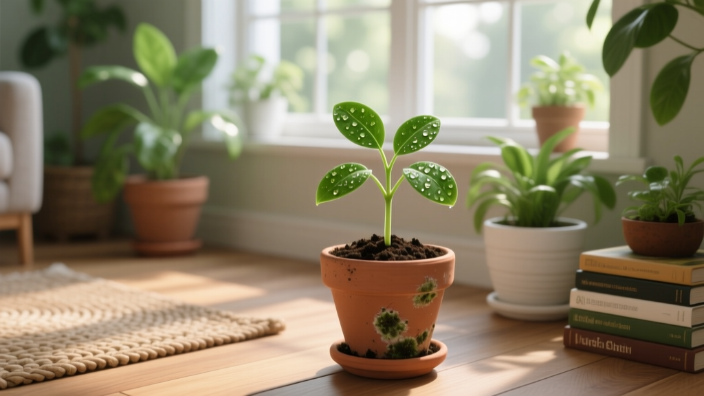 How to Treat Mold on Soil Indoor Plants from Seeds: 7 Science-Backed Steps That Stop White Fuzz Before It Kills Your Seedlings (No Repotting Required)