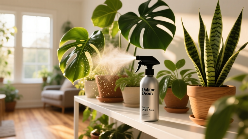 How to Use Doktor Doom Indoor Plant Spray in Bright Light Without Burning Leaves or Wasting Product — A Step-by-Step Botanist-Approved Guide for Sun-Loving & Shade-Tolerant Plants