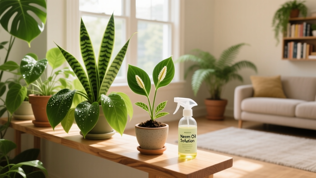 How to Use Neem Oil for Indoor Plants in Bright Light Without Burning Leaves: The 5-Minute Prep, Spray & Monitor Method That Prevents Phototoxicity (Backed by University Extension Research)