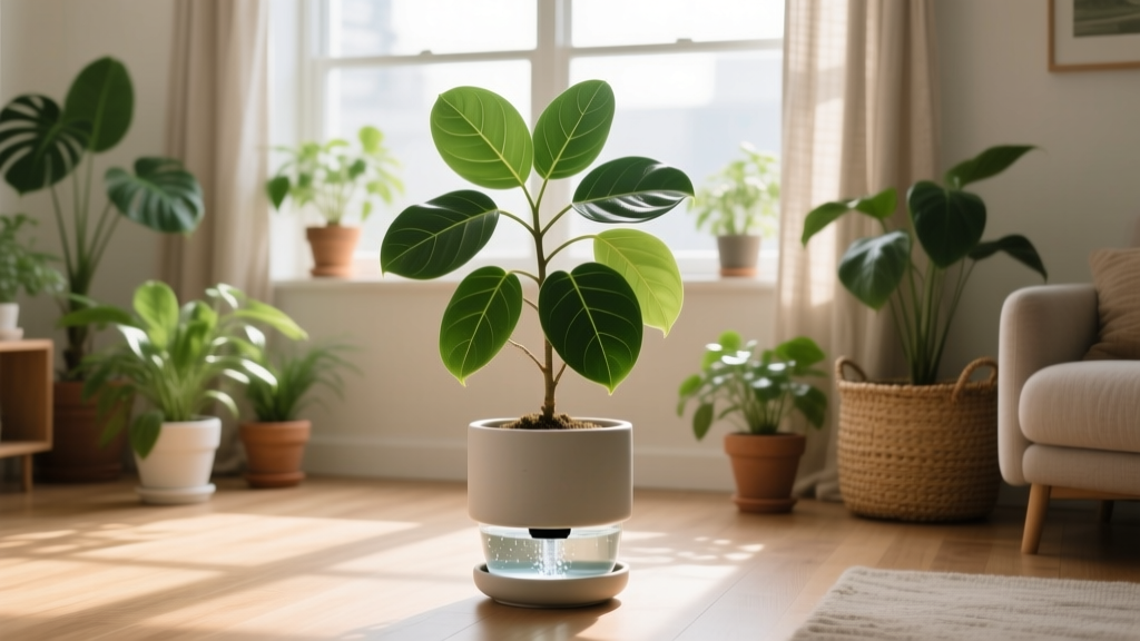 Stop Overwatering & Sunburn: The Exact 7-Step Method to Use Self-Watering Pots for Indoor Plants in Bright Light—Without Root Rot, Leaf Scorch, or Guesswork