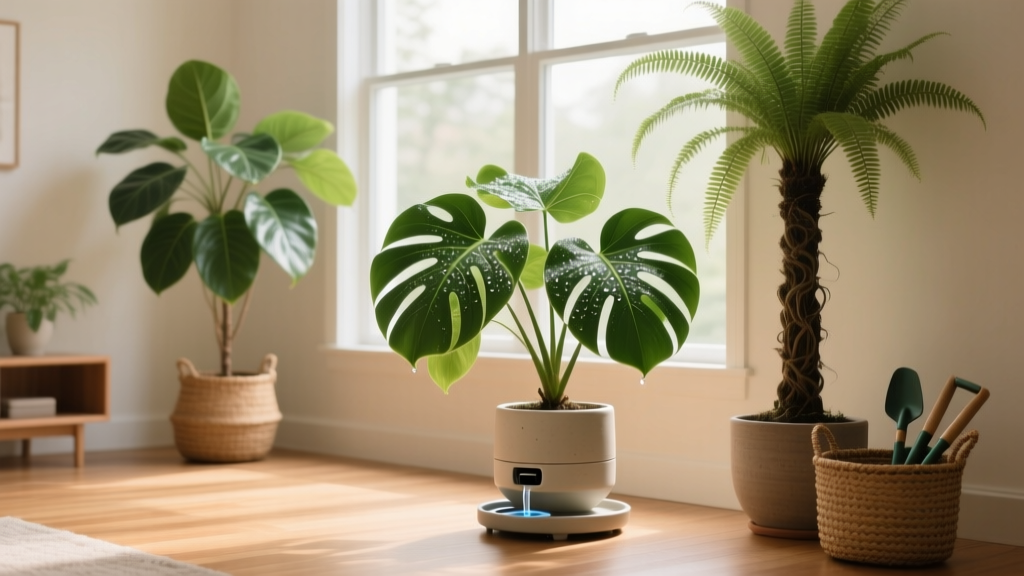 How to Water Large Indoor Plants Without Making a Mess (and Why They’re Not Growing): 7 Proven, No-Spill Strategies That Fix Both Problems at Once — Backed by Horticultural Science