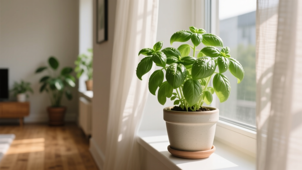 Indoor How Often to Water Basil Plant Indoors: The 5-Second Finger Test + 7 Situational Rules That Prevent Wilting, Root Rot, and Bitter Leaves (Even If You’ve Killed 3 Plants)
