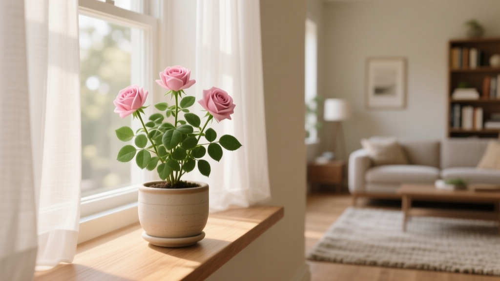 Why Your Indoor Mini Rose Keeps Dropping Buds & Yellowing: The 7-Step Rescue Plan for Thriving Indoor Mini Roses (No Greenhouse Needed)