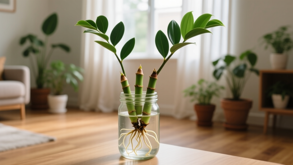 Indoor How to Propagate ZZ Plant Cuttings: The 4-Step Foolproof Method That Works Even If You’ve Killed Every Other 'Unkillable' Plant (No Soil, No Mistakes, Just Zz Success)