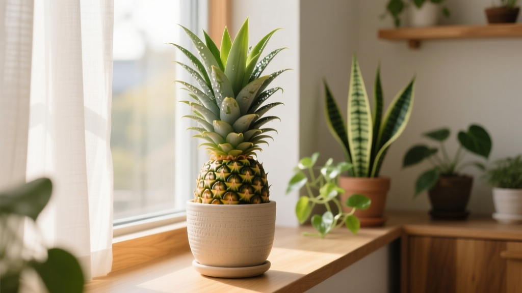Indoor How to Take Care of a Pineapple Plant Indoors: 7 Non-Negotiable Steps You’re Skipping (That Cause Brown Leaves, No Fruit & Slow Growth Every Time)