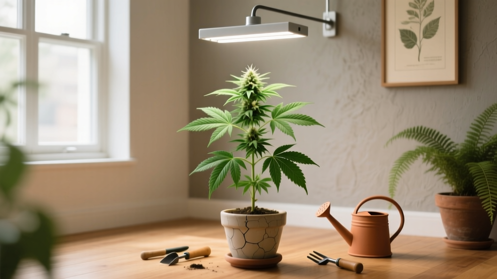 Indoor what do I need to grow one weed plant indoors? Here’s the *exact* 7-item starter kit (no guesswork, no wasted money — just what actually works for first-time growers in 2024)