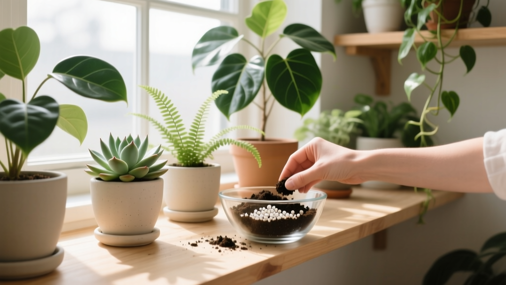 Indoor What to Mix with Potting Soil for Indoor Plants: 7 Science-Backed Amendments That Actually Fix Drainage, Aeration & Nutrient Retention (No More Yellow Leaves or Root Rot)