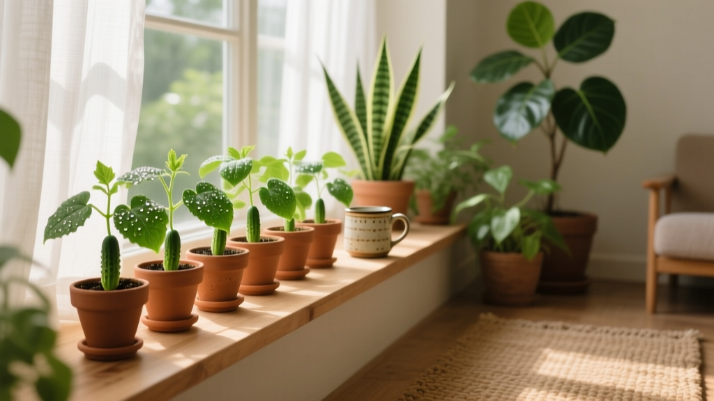 Indoor when to plant cucumber seeds indoors: The Exact 7-Day Window Most Gardeners Miss (And Why Starting Too Early Causes Leggy, Weak Seedlings Every Time)