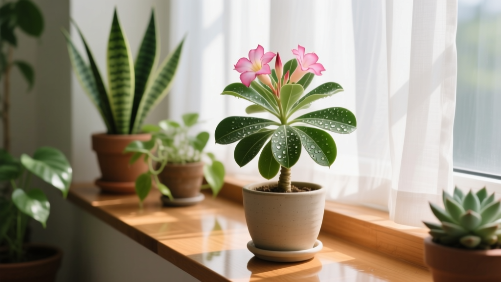 Is Adenium Indoor Plant Watering Schedule a Guessing Game? Here’s the Exact Science-Backed Routine That Prevents Root Rot, Boosts Blooms, and Works in Any Home Climate (No More Yellow Leaves or Shriveled Stems!)