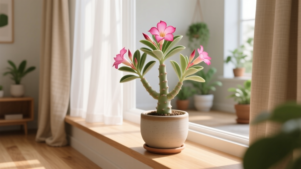 Is Adenium an indoor plant? Yes — but only if you nail these 5 non-negotiable conditions (most fail #3, causing slow death in 6–12 months)