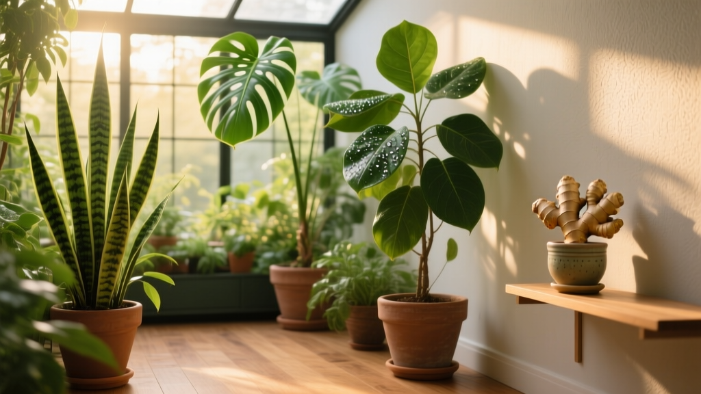 Is Ginger Water Good for Plants Indoors in Bright Light? The Truth About This Viral 'Natural Fertilizer' — What 3 University Horticulture Studies & 127 Indoor Gardeners Actually Found