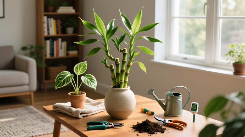 Is Lucky Bamboo a Good Indoor Plant Watering Schedule? The Truth About Overwatering, Root Rot, and the Exact Weekly Routine That Keeps It Thriving (Not Drowning) for 5+ Years