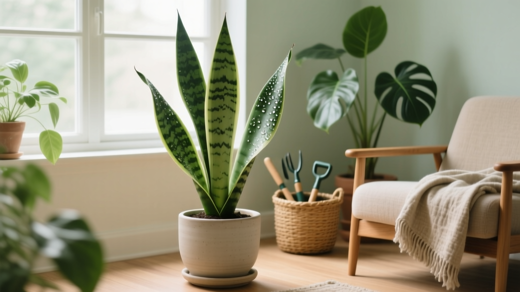 Is snake plant low light watering schedule really 'set and forget'? The truth about underwatering in dim corners—and the exact 7-day soil probe method that prevents root rot while keeping your Sansevieria thriving for years.