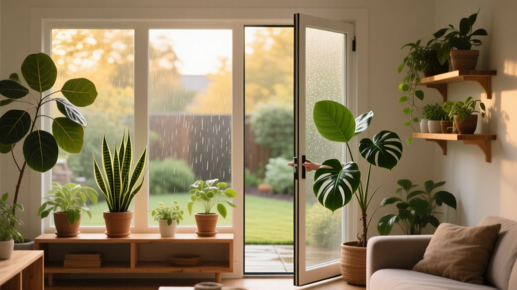 Yes, You *Can* Put Your Indoor Plants Outside in the Rain—But Only If You Pass These 7 Critical Checks First (Most Gardeners Skip #4)