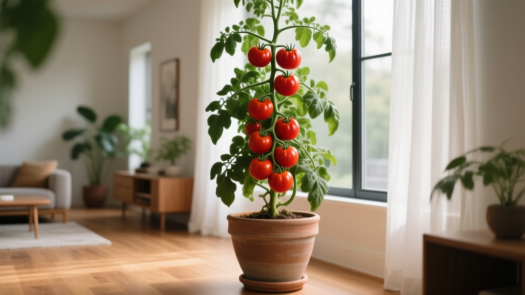 Can Large Tomato Plants Grow Indoors? The Truth About Space, Light, and Yield — Plus 5 Realistic Varieties That Actually Thrive (No Greenhouse Required)