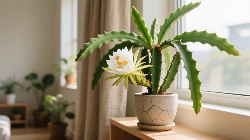 Large How to Care for Indoor Dragon Fruit Plant: The 7-Step System That Prevents Rot, Triggers Blooms in 6 Weeks, and Doubles Fruit Yield (Even in Low-Light Apartments)