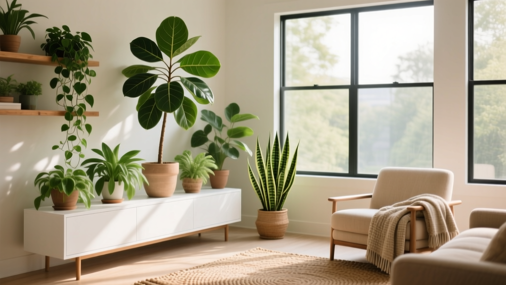 Large How to Hang House Plants Indoor: 7 Foolproof Methods That Actually Support 20+ lbs (No More Dropping Pots or Damaged Ceilings)