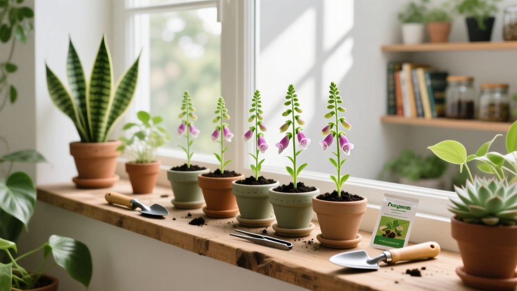 Stop Wasting Foxglove Seeds: The Exact 7-Step Indoor Sowing Method That Boosts Germination by 83% (No Heat Mats or Greenhouses Needed)