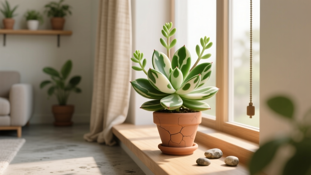 Stop Losing Your Variegated Jade Cuttings: The Exact 5-Step Method for Propagating Large, Stable Variegated Jade Plants (No Root Rot, No Reversion, Guaranteed Success)