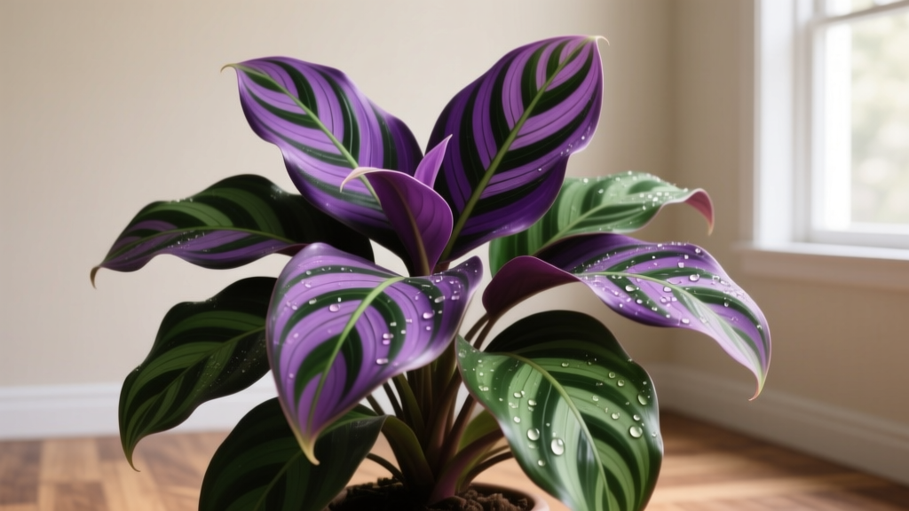 Large Indoor Plants with Purple and Green Leaves