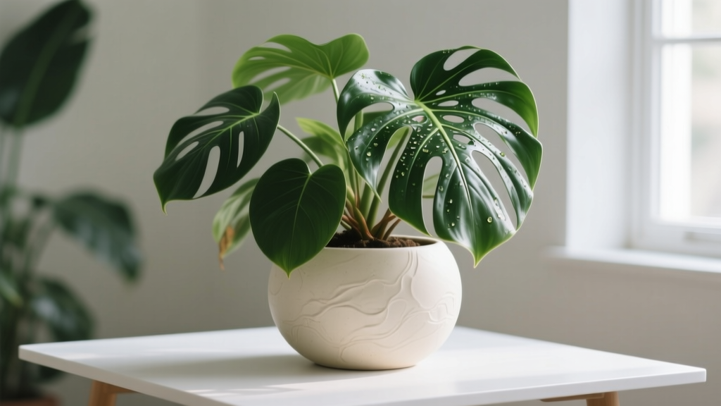 Best Large Indoor Planter Shape for Bowl Tables