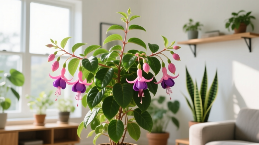 Yes, You *Can* Grow Fuchsia Plants Indoors — But Only If You Skip These 5 Low-Maintenance Myths (Realistic Care Guide for Busy Plant Lovers)