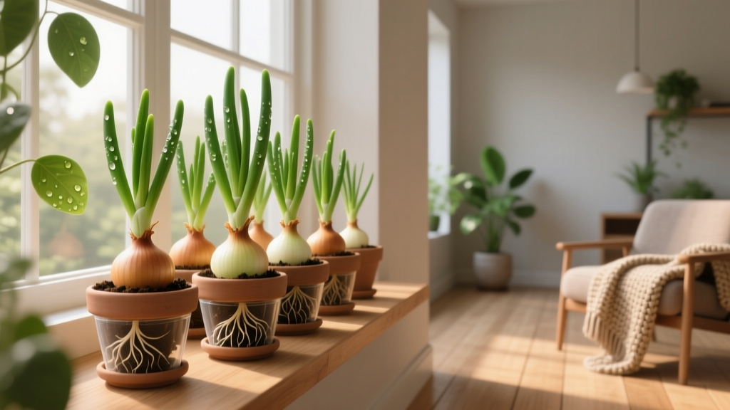 Stop Throwing Away Sprouted Onions! Here’s the Truly Low-Maintenance How to Plant Sprouted Onions Indoors — Just 3 Supplies, Zero Soil, and Results in 7 Days (No Green Thumb Required)