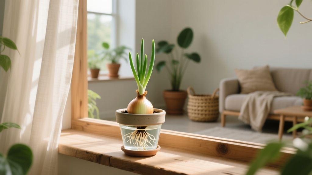 Stop Wasting Sprouted Onions! Here’s the Exact Non-Flowering Indoor Planting Method That Grows Green Onions in 10 Days—No Flowers, No Failures, Just Crisp Harvests (Even in Apartments with Zero Sunlight)