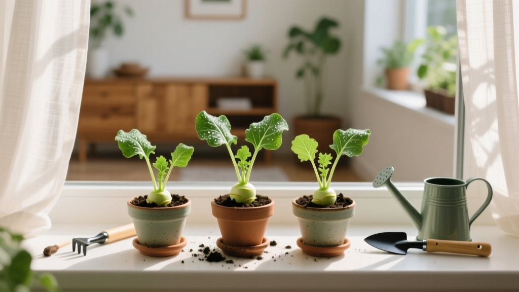 Stop Kohlrabi From Bolting Before Harvest: The Exact Indoor Seed-Starting Method That Keeps Your Plants Non-Flowering (7-Step Checklist for First-Time Growers)